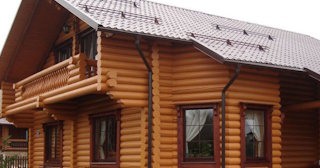 Строительство дома из оцилиндрованного бревна в Копейске - от 132132 рублей